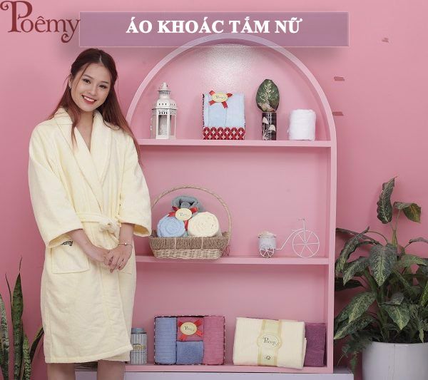 Áo khoác tắm nữ giá rẻ tại Poemy