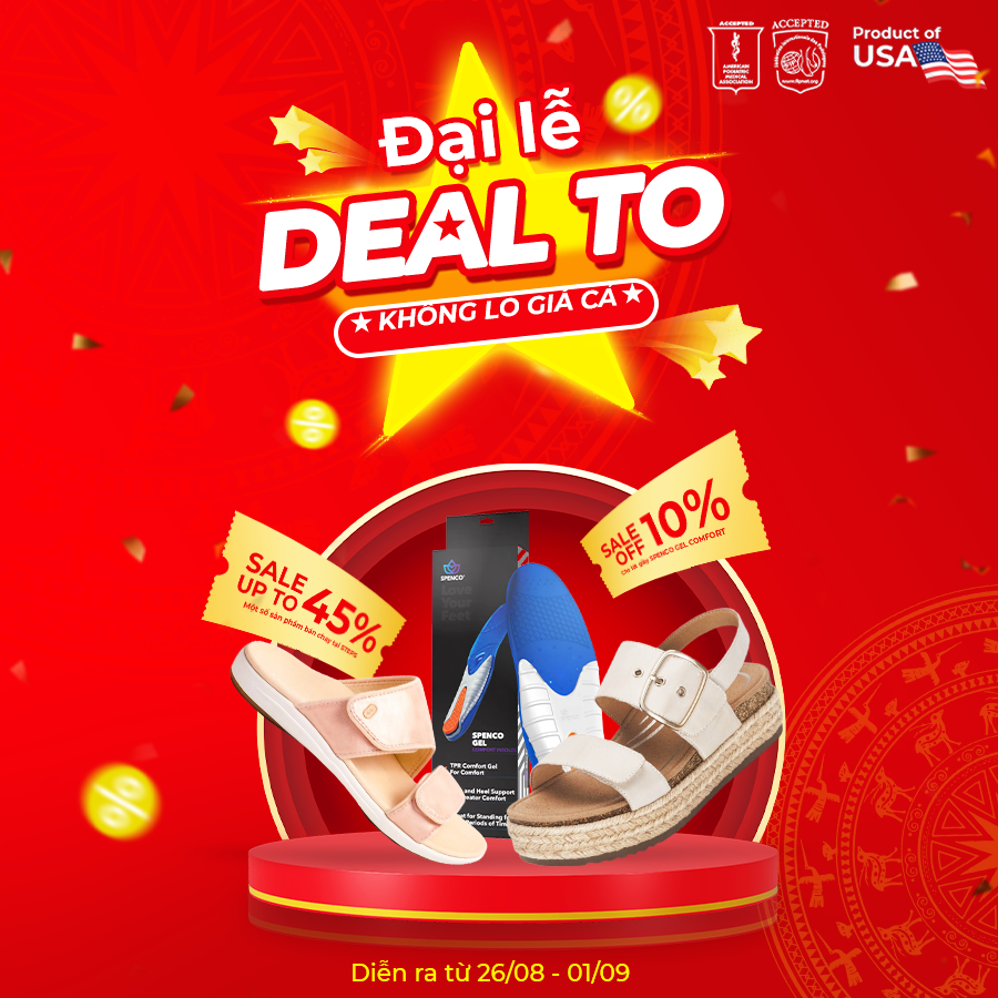 ĐẠI LỄ DEAL TO - SALE UP TO 45%