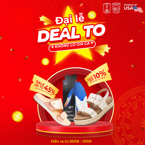 ĐẠI LỄ DEAL TO - SALE UP TO 45%