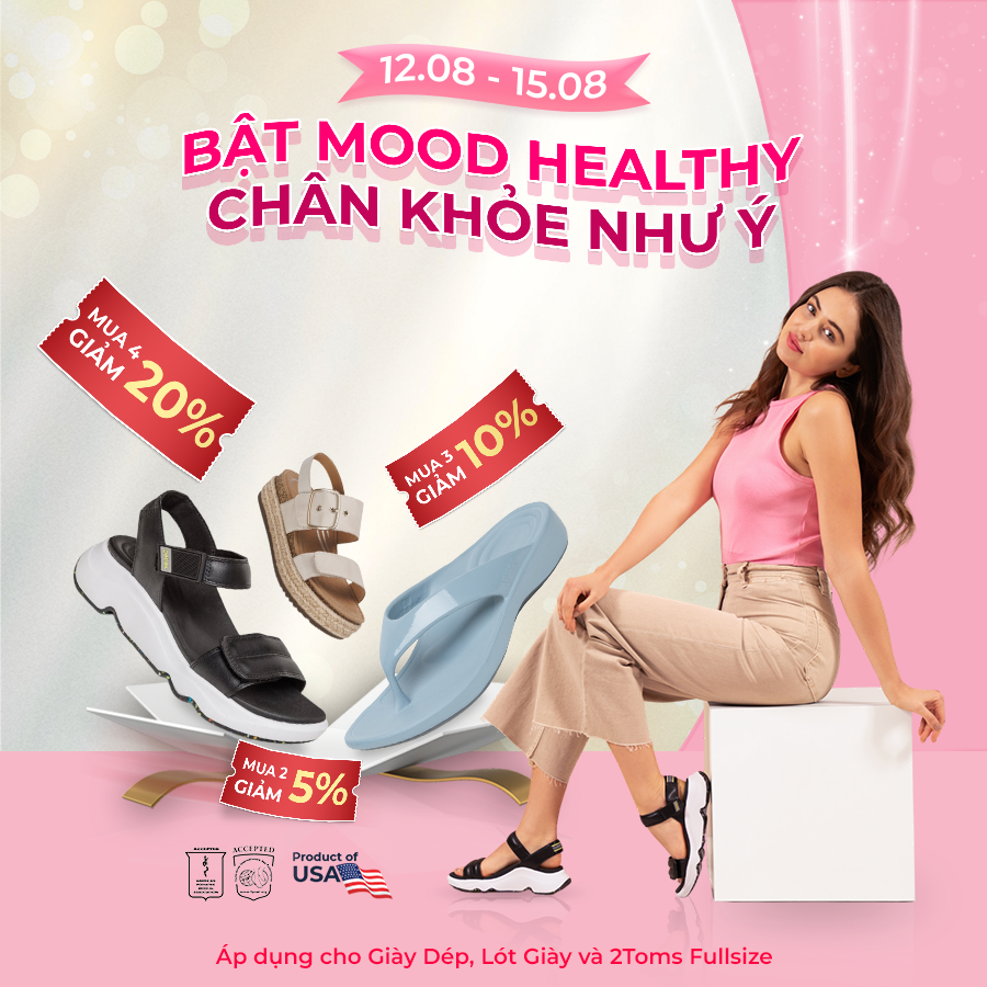 BẬT MODE HEALTHY - CHÂN KHỎE NHƯ Ý