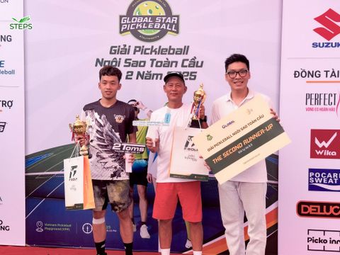 STEPS.VN HÂN HẠNH ĐỒNG HÀNH CÙNG GIẢI ĐẤU PICKLEBALL NGÔI SAO TOÀN CẦU LẦN 2