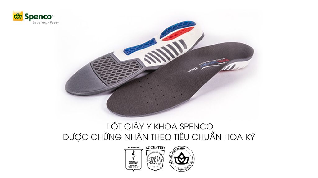 Cảm nhận của tất cả các khách hàng về sự khác biệt của lót giày Spenco