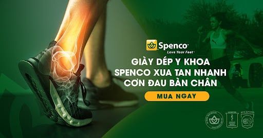 Giảm đau gót chân với đế lót và giày dép y khoa Mỹ