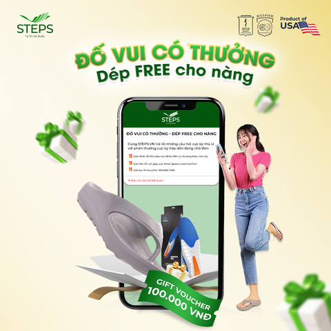 Đố Vui Có Thưởng - Dép FREE Cho Nàng