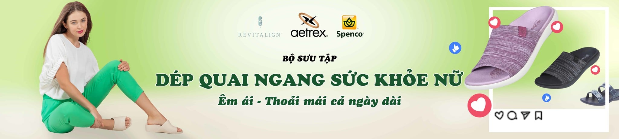 Giày Dép Quai Ngang Sức Khoẻ Cho Nữ