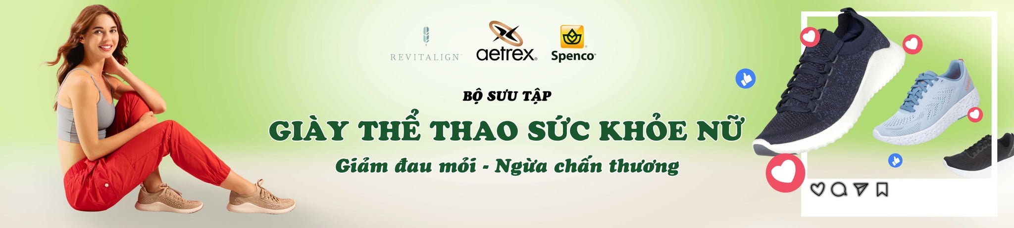 Giày thể thao sức khỏe nữ