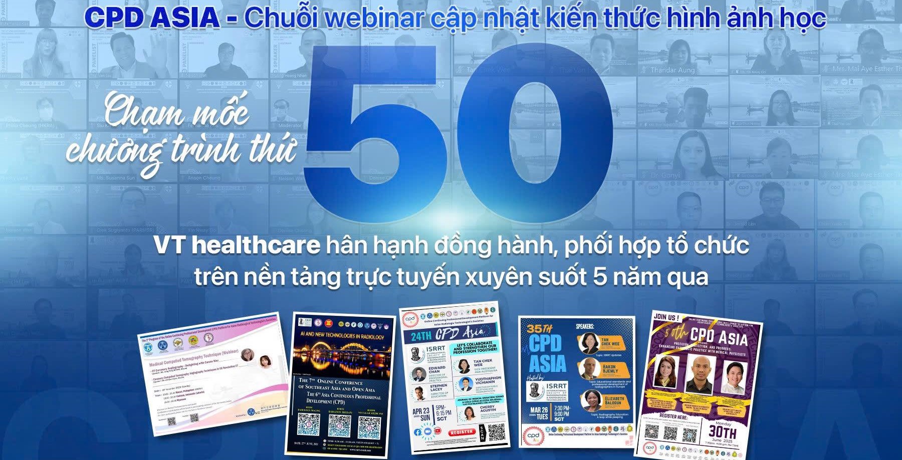 Chuỗi webinar CPD ASIA với cột mốc chương trình thứ 50