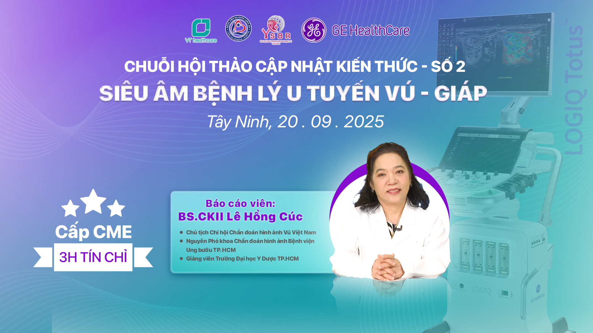 [Khảo sát khách hàng] Hội thảo chuyên đề: Siêu âm Bệnh lý u tuyến vú – giáp