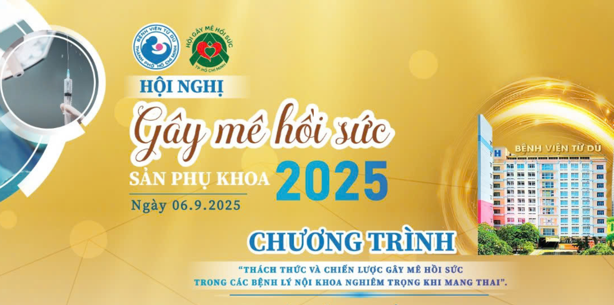 [Thông Tin Khách Hàng] Hội nghị Gây mê Hồi sức Sản Phụ khoa 2025