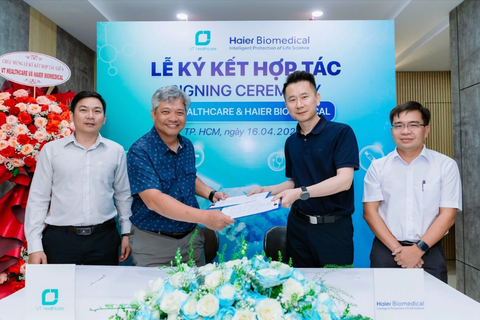 VT healthcare and Haier Biomedical Sign Strategic Partnership Agreement