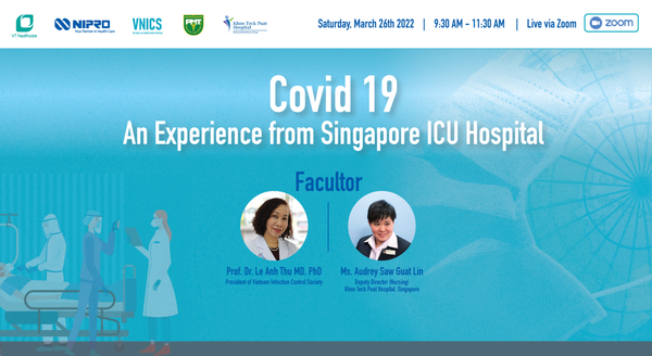 Chương trình đào tạo trực tuyến Những thách thức của kiểm soát nhiễm khuẩn trong đại dịch COVID-19 từ năm 2020 - 2021