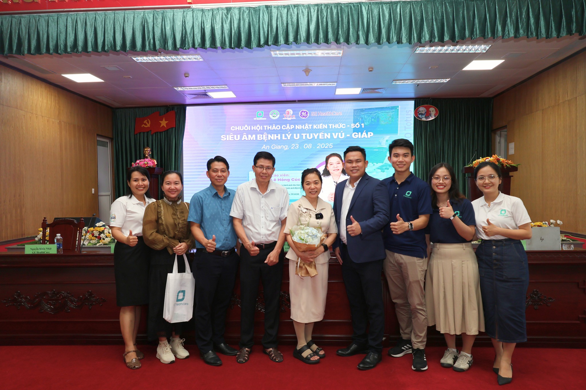 Tổng kết Hội thảo cập nhật kiến thức siêu âm bệnh lý u tuyến vú - giáp| Bệnh viện Sản-Nhi Kiên Giang