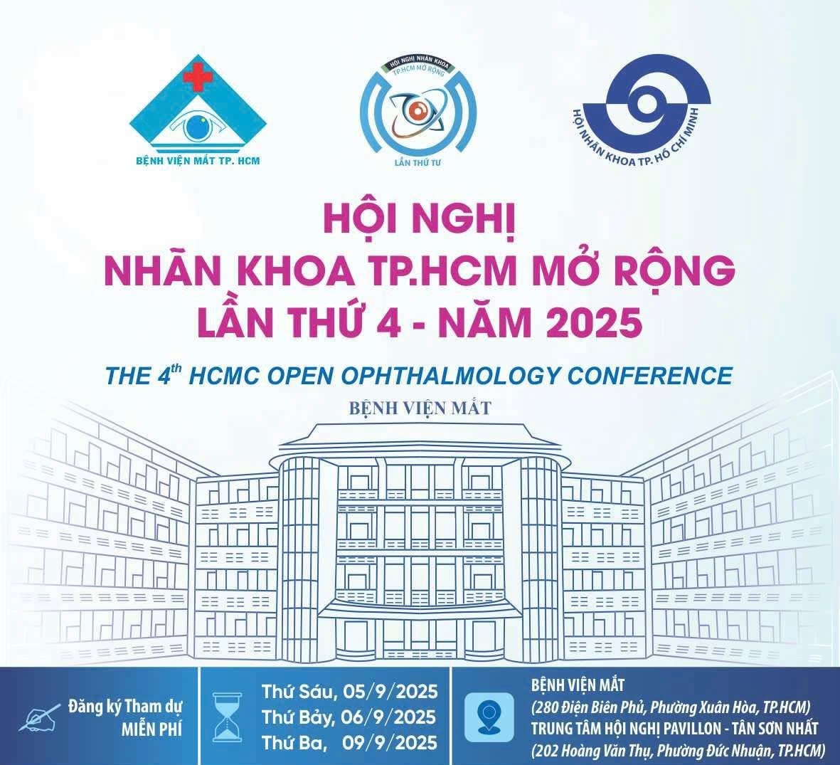 Hội nghị Nhãn khoa Thành phố Hồ Chí Minh mở rộng – Lần thứ IV 2025 (HOOC 4)