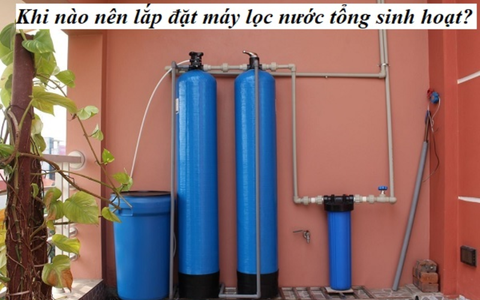 Tầm quan trọng của máy lọc nước tổng cho căn hộ chung cư đối với các hộ gia đình
