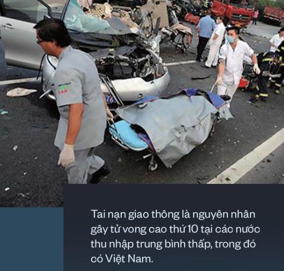 tai nạn giao thông là nguyên nhân gây tử vong cao thu 10 ở các quốc gia thu nhập trung bình thấp
