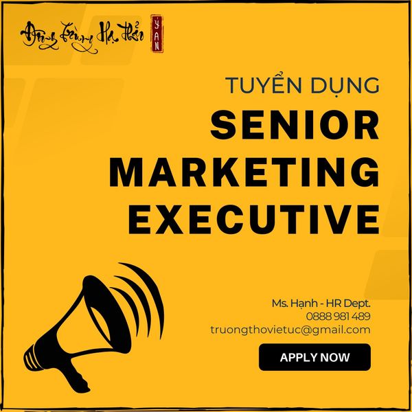 tuyển dụng: senior marketing executive