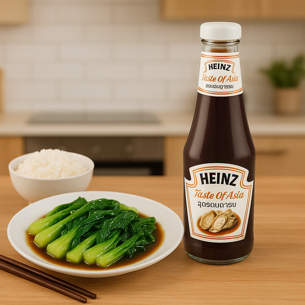 Cải Thìa Xào Dầu Hào Heinz – Món Rau Xanh Thanh Đạm, Đưa Cơm Tuyệt Vời