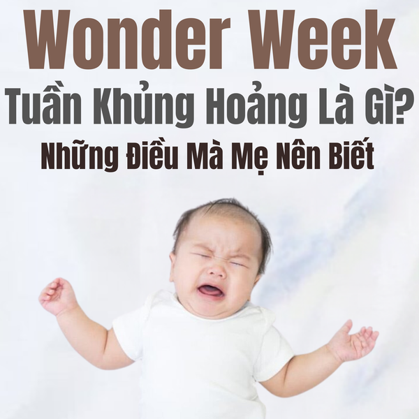 CÁC TUẦN KHỦNG HOẢNG CỦA TRẺ VÀ BÍ QUYẾT DỄ DÀNG VƯỢT QUA