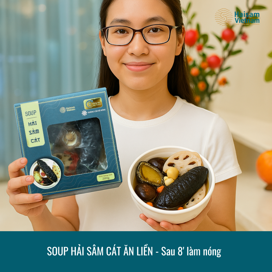 BẠN PHẢI THỨC KHUYA!! HÃY ĐỂ HẢI SÂM CÁT ĐỒNG HÀNH CÙNG BẠN!