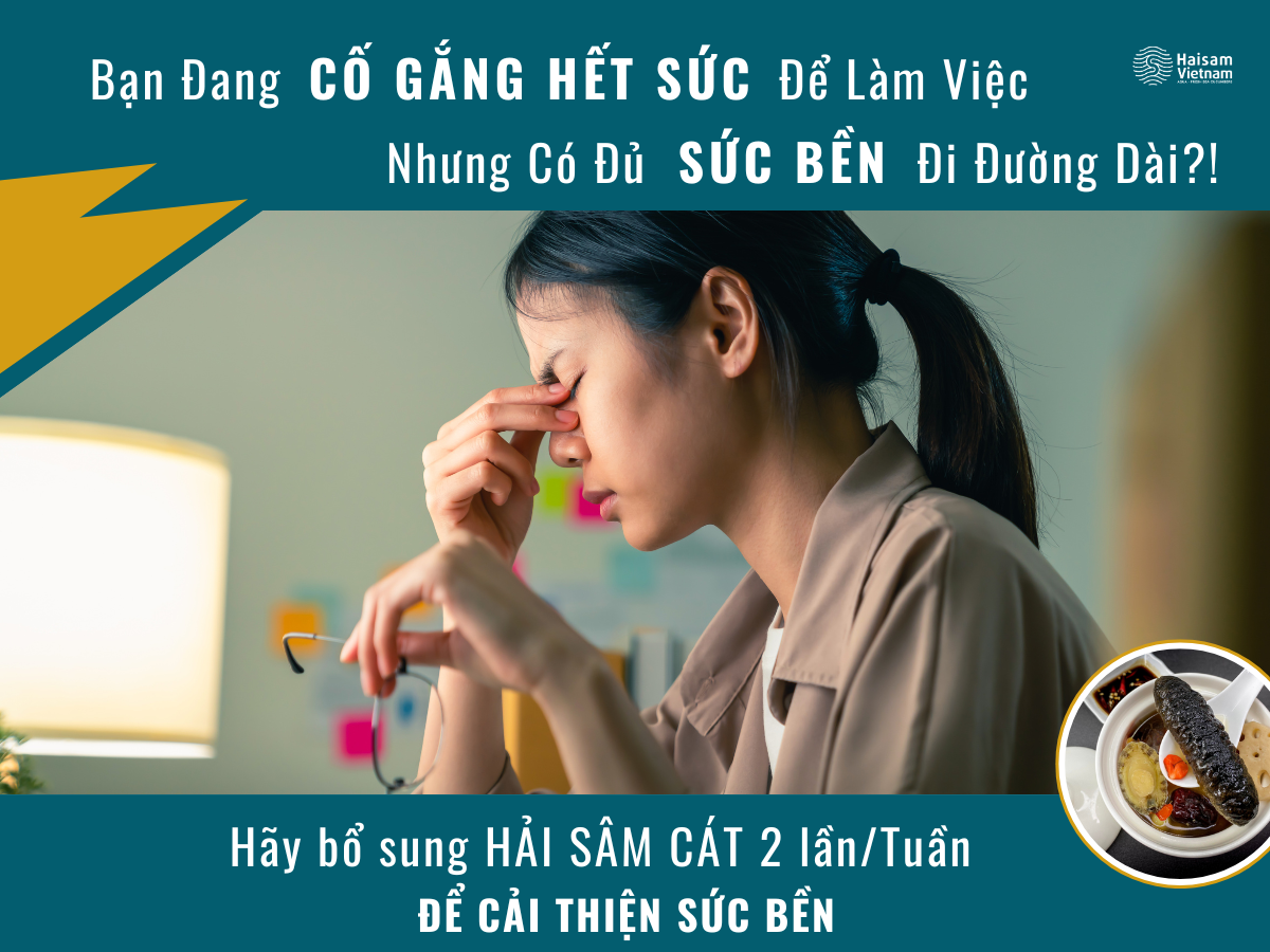 BẠN ĐANG CỐ GẮNG HẾT SỨC ĐỂ LÀM VIỆC, NHƯNG CÓ ĐỦ SỨC BỀN ĐỂ ĐI ĐƯỜNG DÀI?