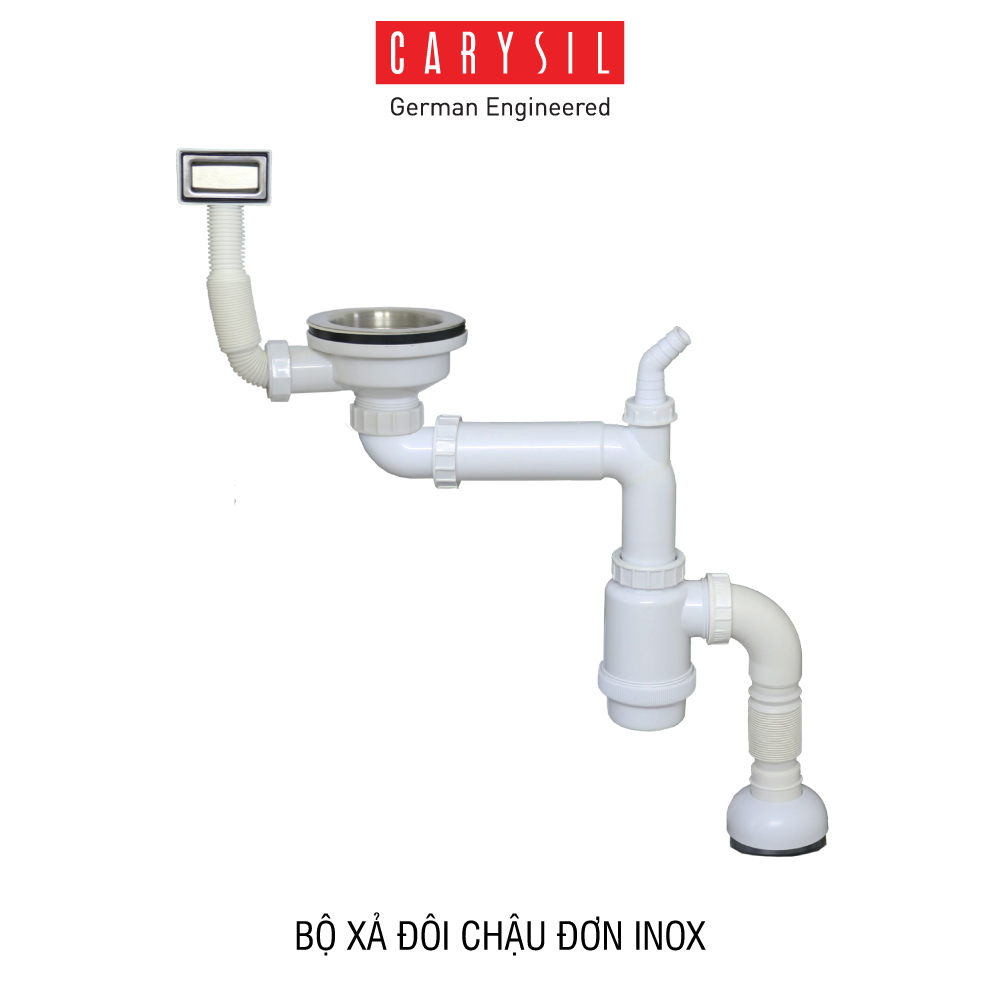sản phẩm chậu inox304 Carysil IP-D100