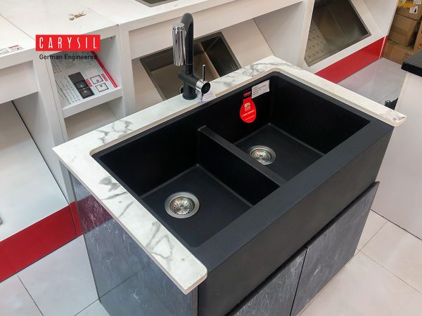 Chậu đá granite REC2 - Apron Sink