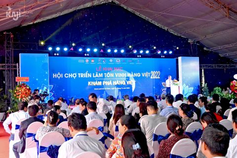 KAJI MANG THIÊN NHIÊN ĐẾN HỘI CHỢ TRIỂN LÃM TÔN VINH HÀNG VIỆT 2022