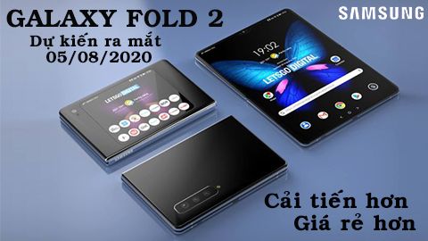 Rò rỉ thiết kế của Galaxy Fold 2, sẽ có giá thấp hơn so với thế hệ tiền nhiệm Galaxy Fold với nhiều thay đổi ấn tượng