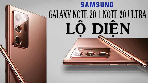 “Siêu phẩm” Galaxy Note 20 lộ diện với thiết kế hiện đại, đầy ấn tượng