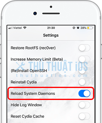 Hướng dẫn JailBreak iOS Uncover không cần máy tính - Happy Phone (didonghanhphuc.vn)