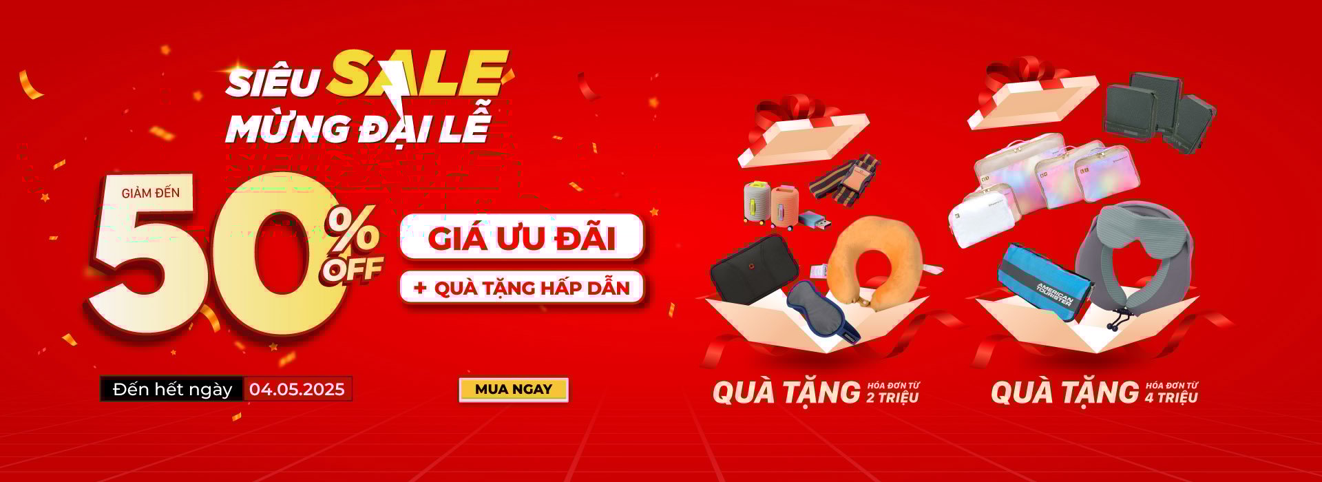 Siêu Sale Mừng Đại Lễ