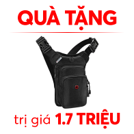 Tặng túi đeo hông trị giá 1.7 triệu