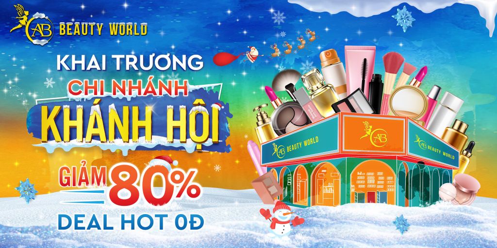 Khai Trương Chi Nhánh Khánh Hội: Giảm 80% - Tặng Deal Hot 0Đ