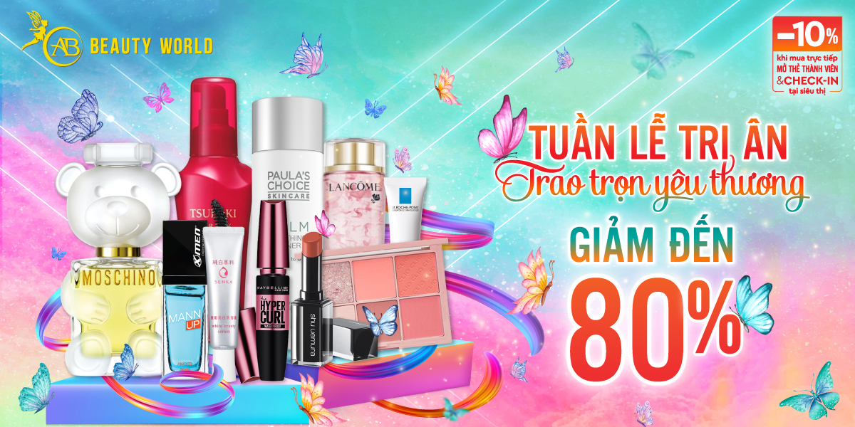 Tuần lễ tri ân - Trao trọn yêu thương - Giảm đến 80%