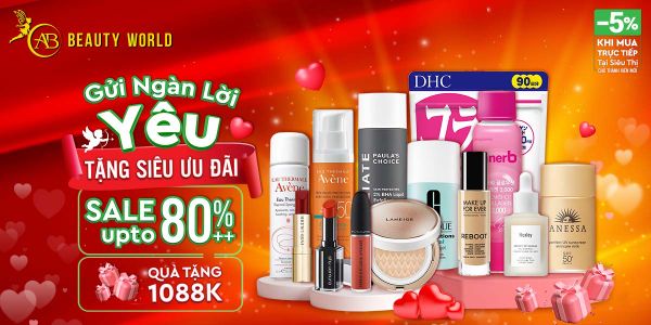 Gửi Ngàn Lời Yêu - Tặng Siêu Ưu Đãi | Giảm đến 80%++ Quà Tặng trị giá đến 1088K