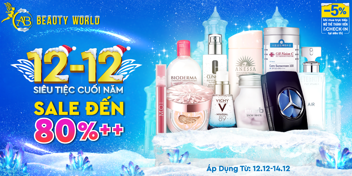 12.12 Siêu Tiệc Cuối Năm - Sale đến 80%