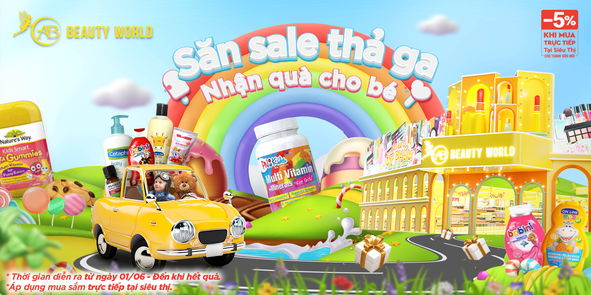 Quốc Tế Thiếu Nhi: Săn Sale Thả Ga - Nhận Quà Cho Bé