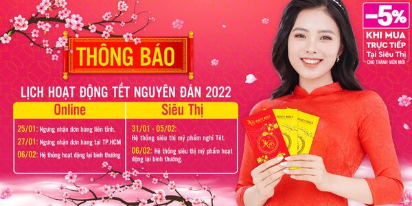 Thông Báo Lịch Hoạt Động Dịp Nghỉ Lễ Tết Âm Lịch 2022