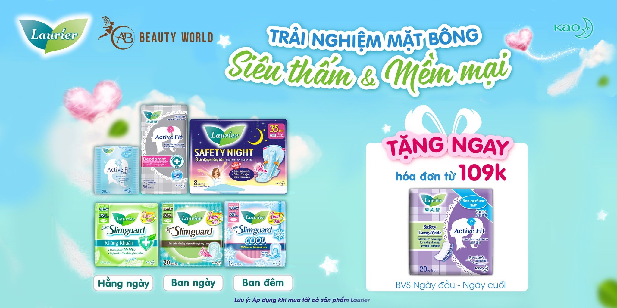 ĐỘC QUYỀN tại ABBW - Nhận QUÀ chính hãng từ Laurier
