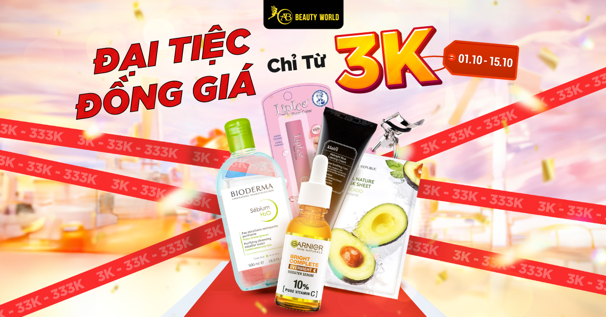 ĐẠI TIỆC ĐỒNG GIÁ - CHỈ TỪ 3K