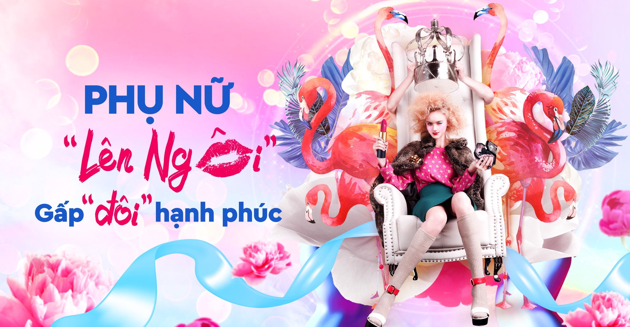 Phụ Nữ Lên Ngôi - Gấp Đôi Hạnh Phúc | Sale upto 80%++ Mua 1 Tặng 1