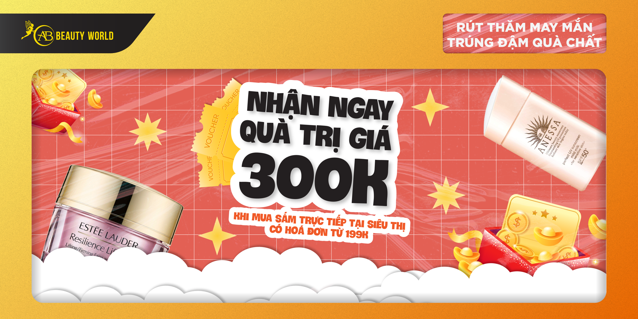 RÚT THĂM MAY MẮN TRÚNG ĐẬM QUÀ CHẤT