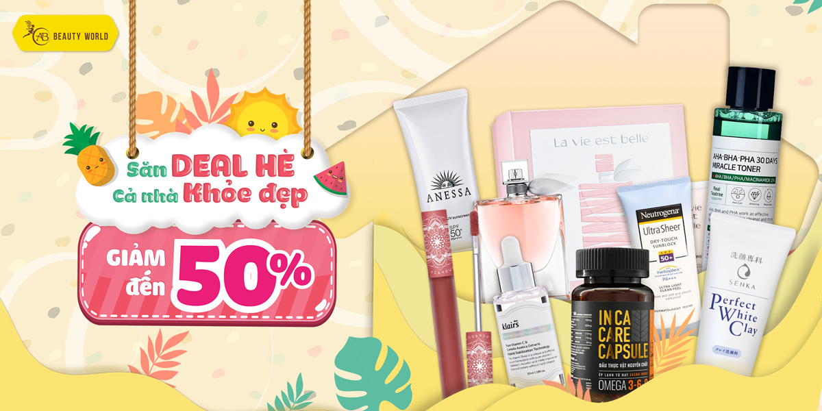 Săn deal hè - Cả nhà khoẻ đẹp - GIẢM đến 50%