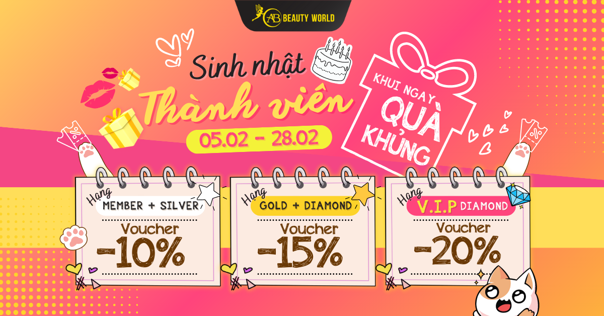 SINH NHẬT THÀNH VIÊN - KHUI NGAY QUÀ KHỦNG