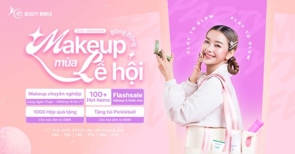 Lộ diện lung linh - Rinh ngay quà khủng cùng AB BEAUTY WORLD!