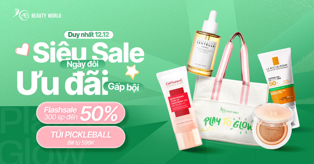 Siêu Sale ngày đôi 12/12 - Ưu đãi gấp bội
