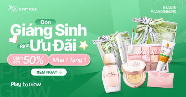 Santa Claus is coming to AB Beauty World, tặng bạn quà Giáng sinh khủng