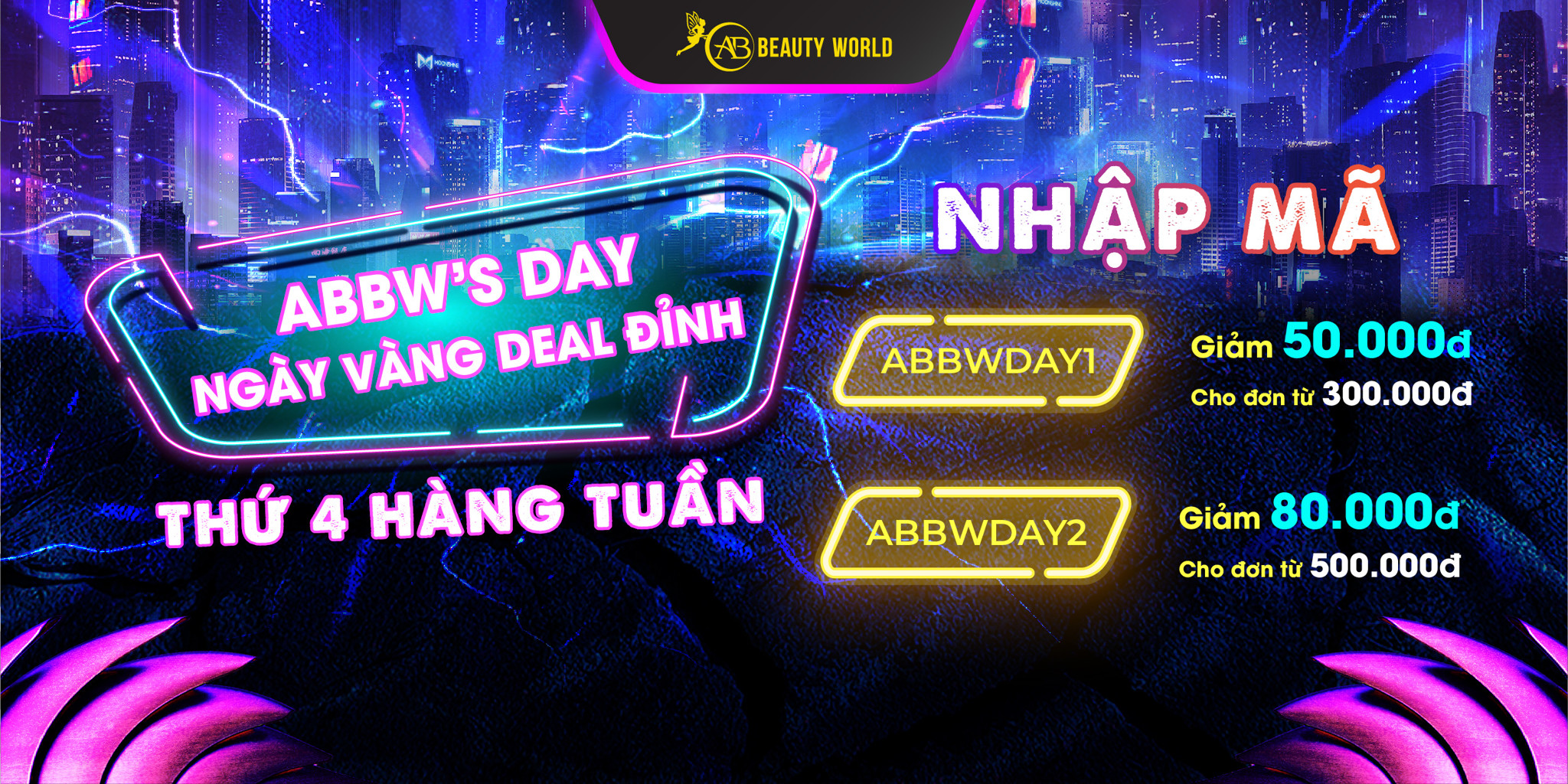 ABBW’S DAY - NGÀY VÀNG DEAL ĐỈNH