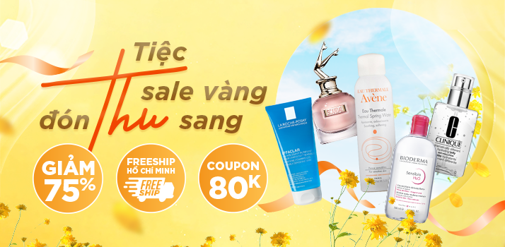 TIỆC SALE VÀNG ĐÓN THU SANG