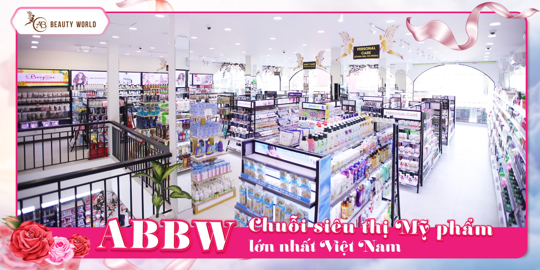 AB Beauty World - Chuỗi siêu thị mỹ phẩm dành cho cả gia đình lớn nhất Việt Nam